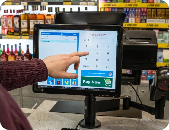 Epos system for restaurant