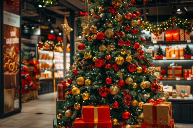 Christmas Products at Convenience Stores