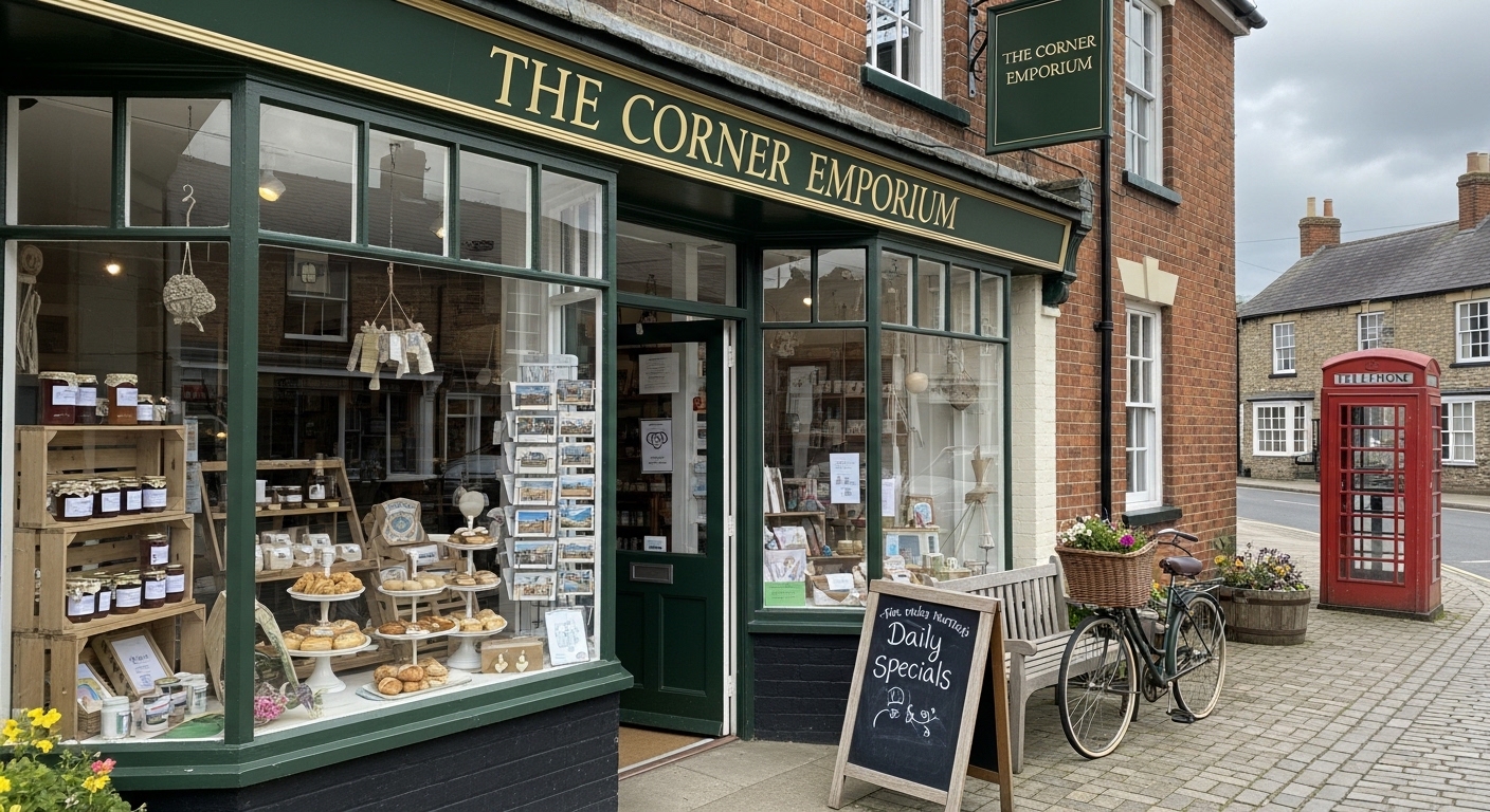 Uk Small Town Store