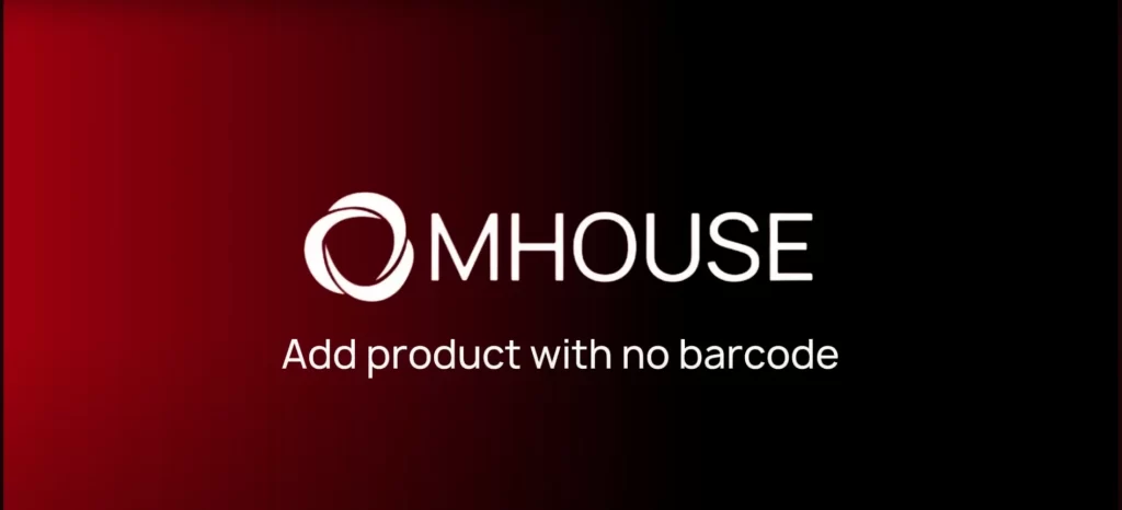 Add Product with No Barcode