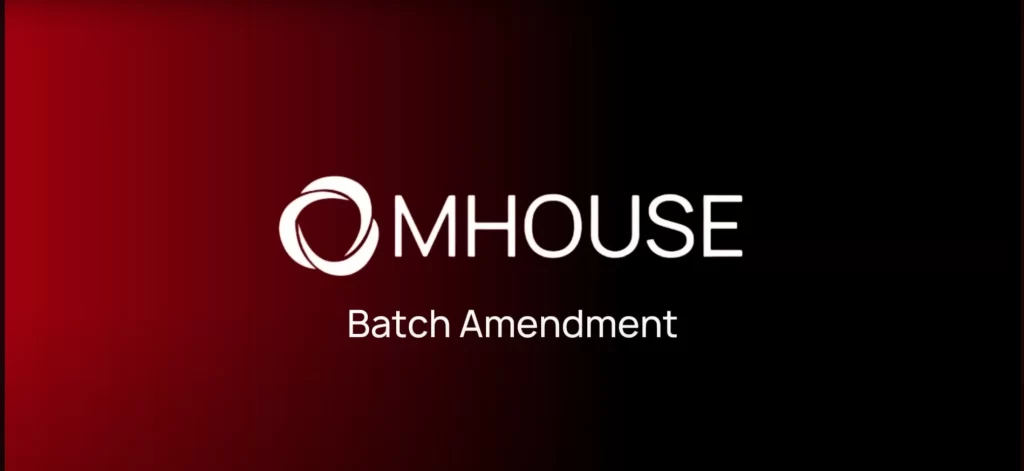 Batch Amendment