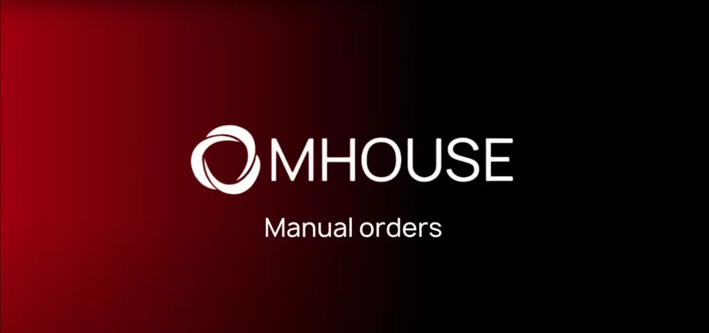 Manual Orders